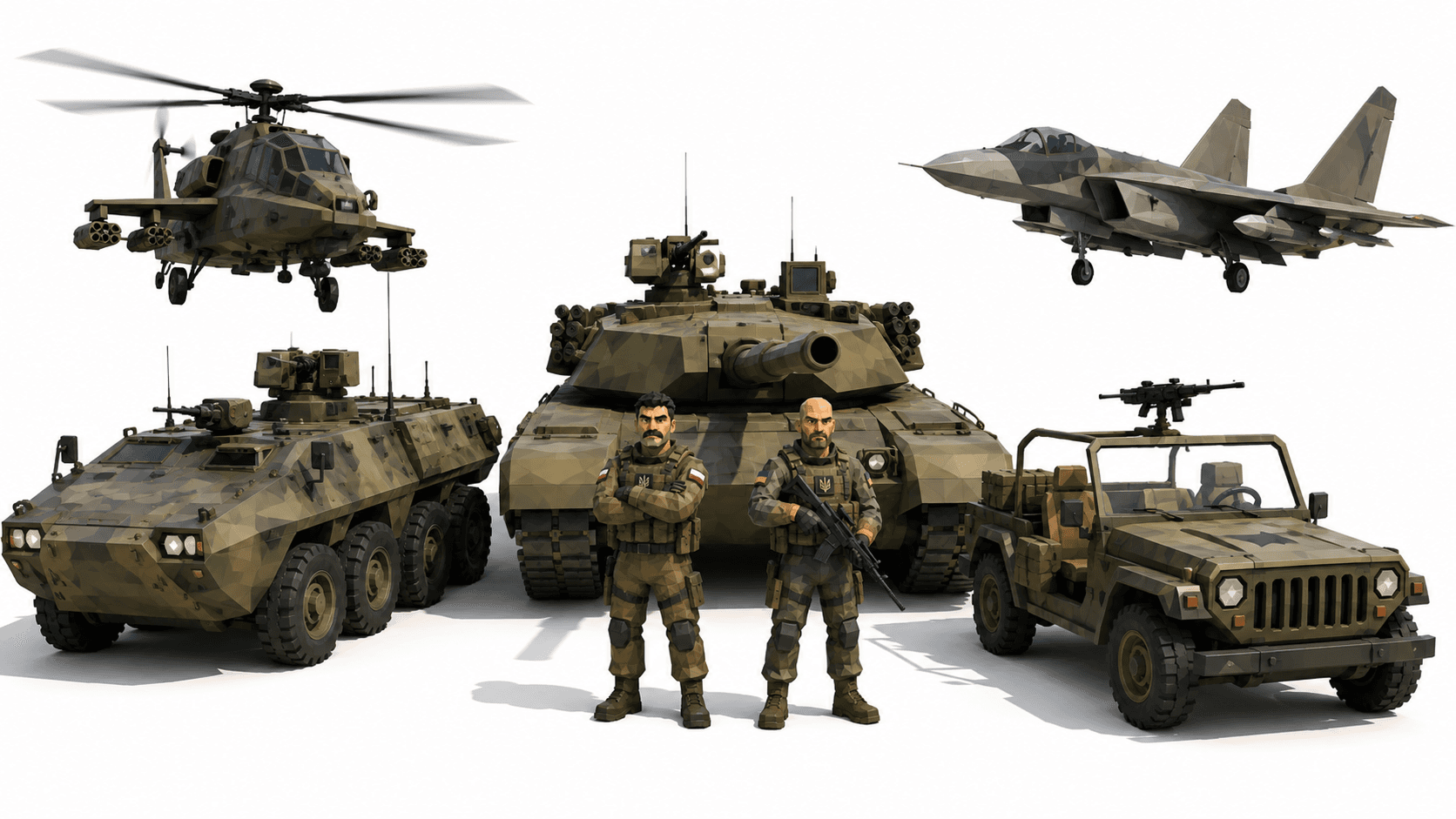 Grunts operators holding the line
